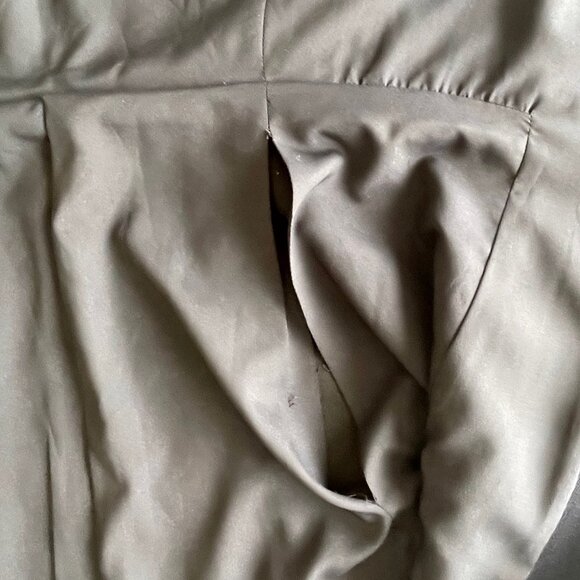 Valentino Boutique Navy Jacket Blazer Pleated Back Size 4 - Picture 10 of 11